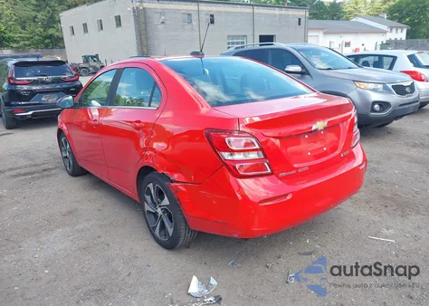2017 Chevrolet Sonic Premier z USA, uszkodzony, nr VIN 1G1JF5SB9H4125283